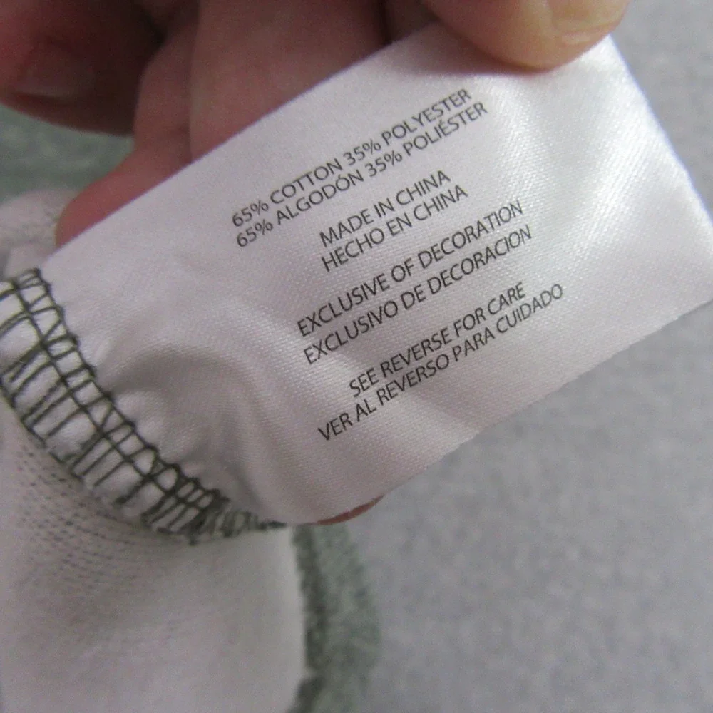 Gap Mens Henley Sweater XL Green‎ Heathered Long Sleeve Button Mock Neck
